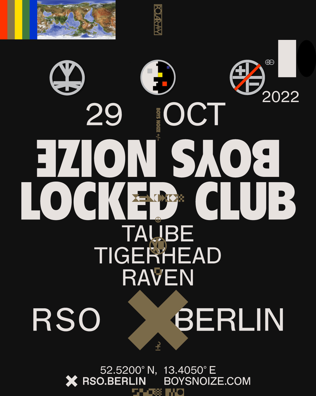 29.–31.10. | XFORM x BNR w/ Boys Noize, Locked Club, Taube, Tigerhead & Raven